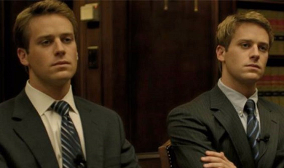 Armie Hammer, The Social Network